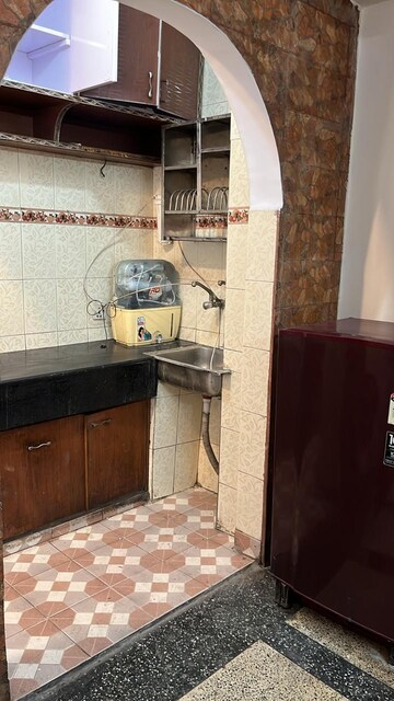 Kitchen in 2 BHK Builder Floor at Kalkaji – for Rent