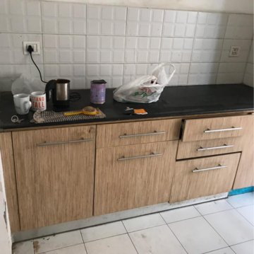 Kitchen in 3.5 BHK Apartment at BPTP The Resort, Mortzapur – for Rent