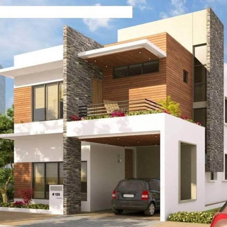 Exterior View, dundigal 4 Bedroom 2000 Sq.Ft. Villa In Dundigal Hyderabad 9189683