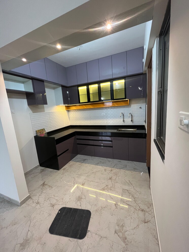 Kitchen, majestique-towers 2 Bedroom 825 Sq.Ft. Apartment In Kharadi Pune 9189668