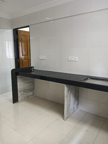 Kitchen in 1 BHK Apartment at Prestige Residency Thane, Ghodbunder Road – for Rent