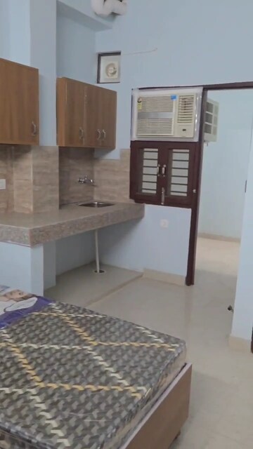 Kitchen in 1 RK Independent House at BPL Apartments, Sector 48 – for Rent