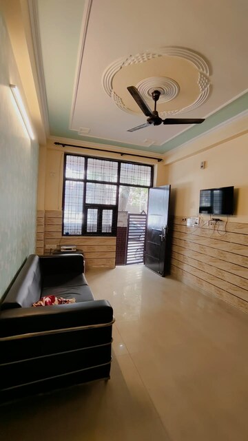 Living Room in 3 BHK Builder Floor at Patel Nagar – for Rent