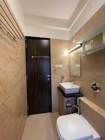 Bathroom in 3 BHK Builder Floor at Patel Nagar – for Rent