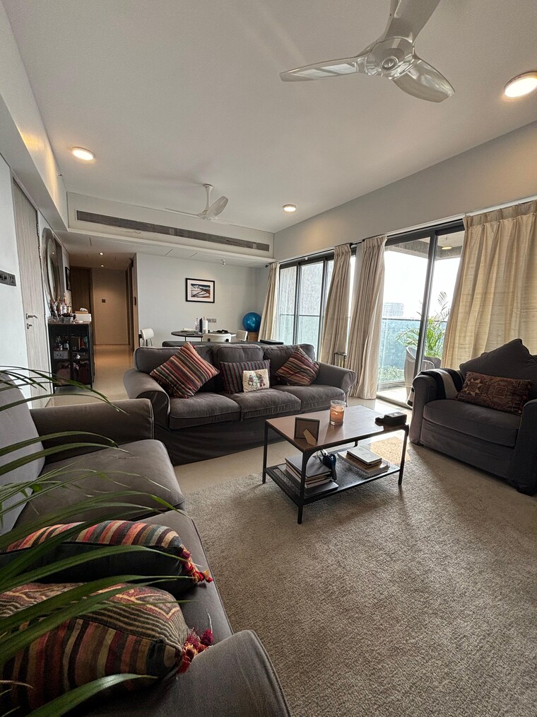 Living Room, rustomjee-paramount 3 Bedroom 1400 Sq.Ft. Apartment In Khar West Mumbai 9189816