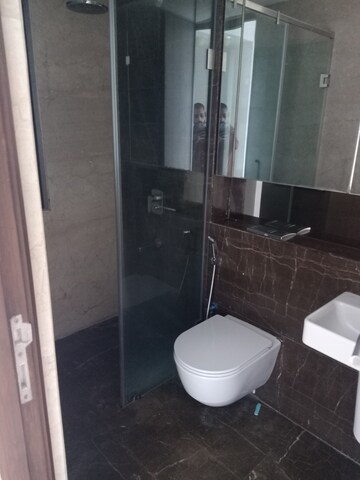 Bathroom in 3 BHK Apartment at Lodha Parkside, Worli – for Rent