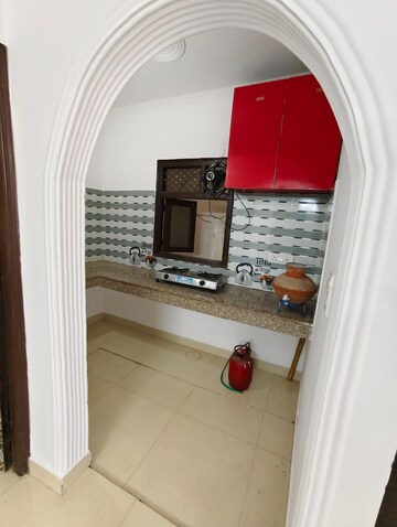 Bathroom in 1 BHK Builder Floor at Saket – for Rent