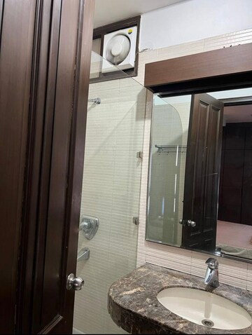 Attached Bathroom in 3 BHK Apartment at Friends Colony – for Rent