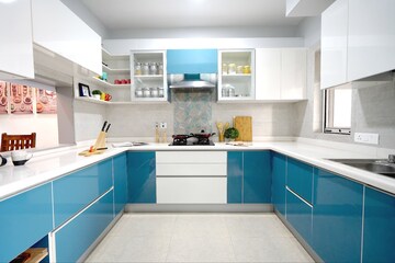 Kitchen in 2.5 BHK Apartment at VIctoryone Amara, Sector 16 Greater Noida – for Sale