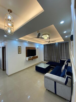 Living Room in 3 BHK Apartment at Great Value Sharanam, Sector 107 – for Sale