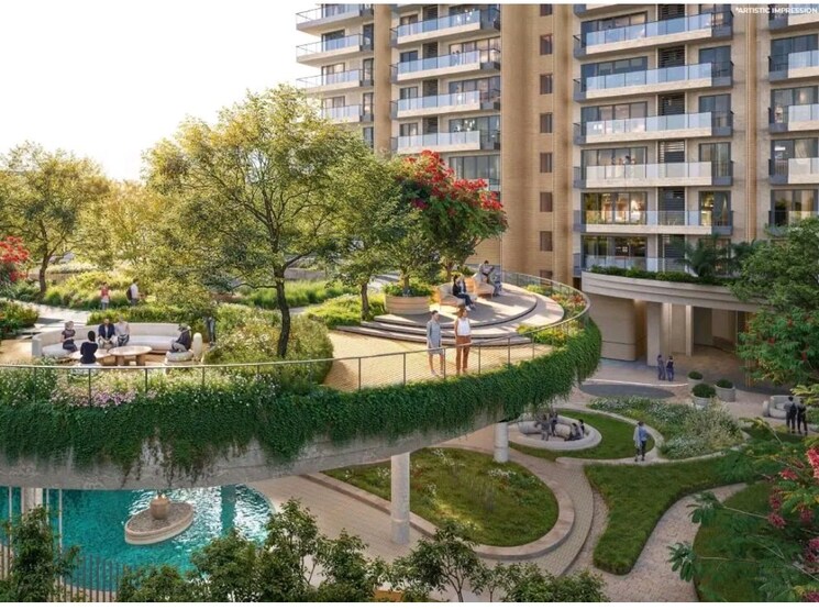 Exterior View, eldeco-fairway-reserve 3 Bedroom 2200 Sq.Ft. Apartment In Sector 80 Gurgaon 9190235