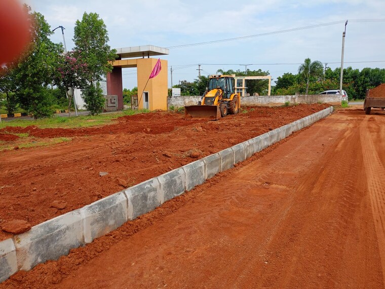 Exterior View, temple-town  167 Sq.Yd. Plot In Kadthal Hyderabad 9190318