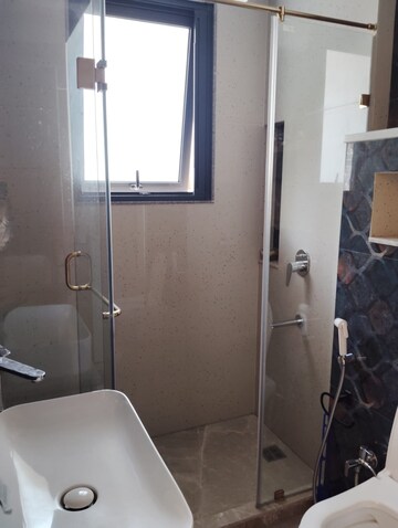 Bathroom in 3 BHK Builder Floor at Sarvodaya Enclave – for Rent