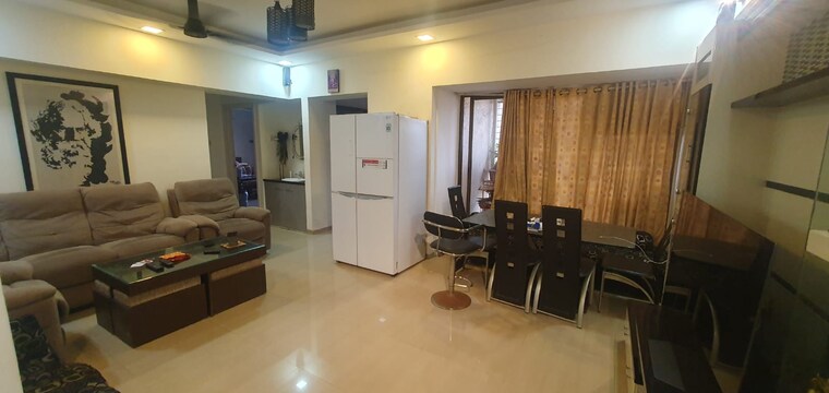 Living Room, parth-twins 2 Bedroom 850 Sq.Ft. Apartment In Kharghar Navi Mumbai 9190422