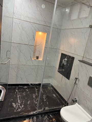 Bathroom in 4 BHK Builder Floor at Rohini Sector 1 – for Rent