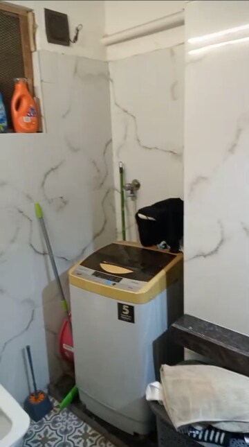 Attached Bathroom in 1 BHK Apartment at Ganoomal Mansion CHS, Wadala West – for Rent