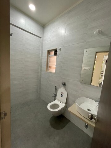 Bathroom in 3 BHK Apartment at JVMS Clermont, Mulund West – for Rent