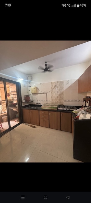 Kitchen in 2 BHK Apartment at Regency Gardens, Kharghar Sector 6 – for Rent