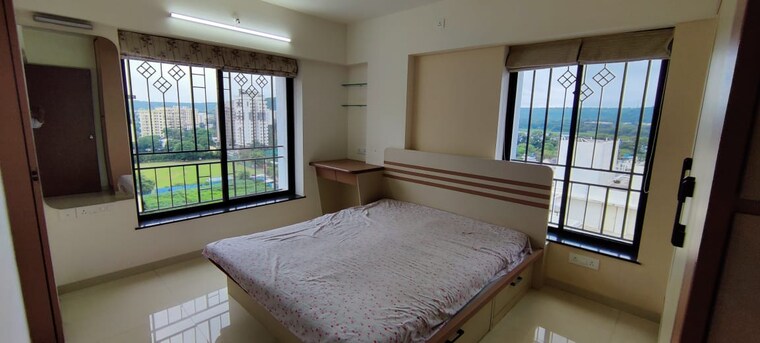 Bedroom, paranjape-schemes-crystal-towers 3 Bedroom 876 Sq.Ft. Apartment In Pashan Pune 9190624