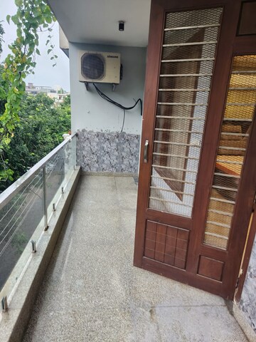 Balcony in 3 BHK Builder Floor at Sector 26a – for Rent