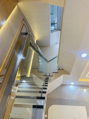 Staircase in 3 BHK Villa at Sirsi Road – for Sale