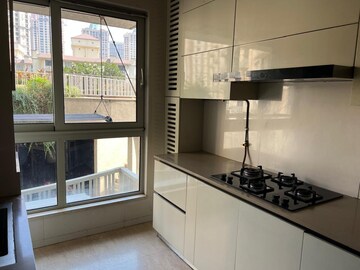 Kitchen in 2 BHK Apartment at Hiranandani Zen Atlantis, Powai – for Rent