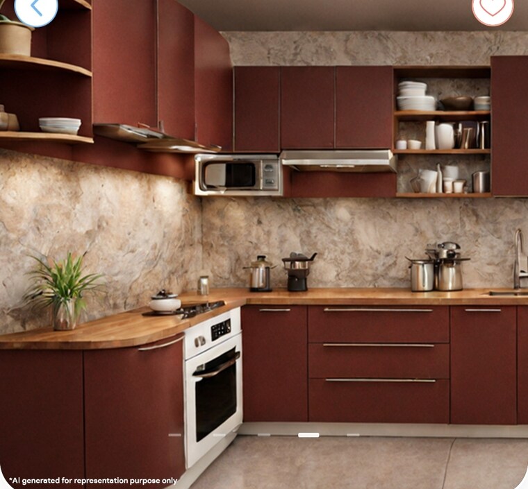 Kitchen, tathawade 2.5 Bedroom 950 Sq.Ft. Apartment In Tathawade Pune 9190685