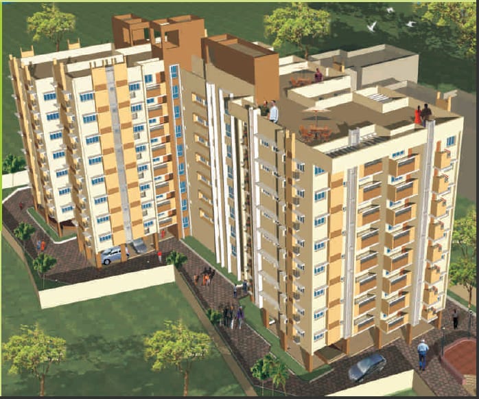 3.5 BHK Apartment For Rent in Flora Fountain