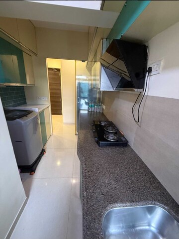 Kitchen in 2 BHK Apartment at Kanakia Rainforest, Andheri East – for Rent