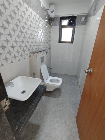 Bathroom in 3 BHK Apartment at Naman Habitat, Andheri West – for Rent
