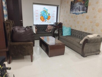 Living Room in 3 BHK Builder Floor at DLF Central Arcade, Sector 25 – for Rent