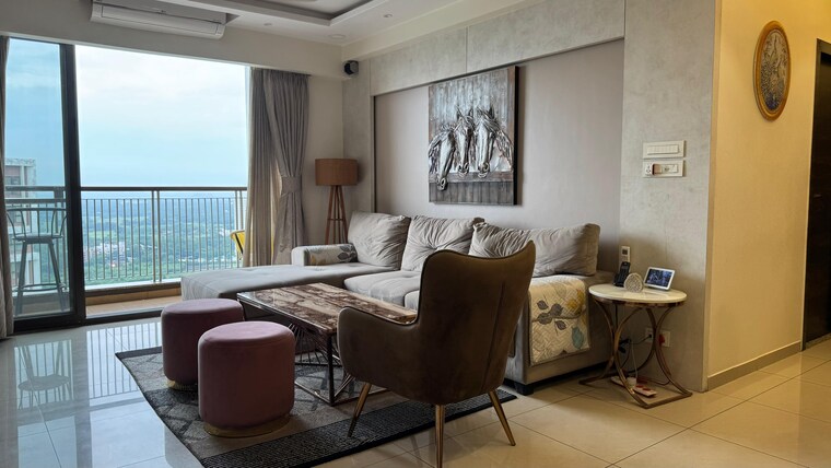 Living Room, tata-avenida 3 Bedroom 1635 Sq.Ft. Apartment In New Town Kolkata 9190731