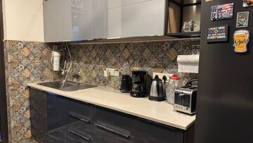 Kitchen in 3 BHK Apartment at Tata Avenida, New Town – for Sale