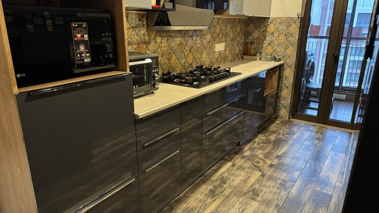 Kitchen, tata-avenida 3 Bedroom 1635 Sq.Ft. Apartment In New Town Kolkata 9190731