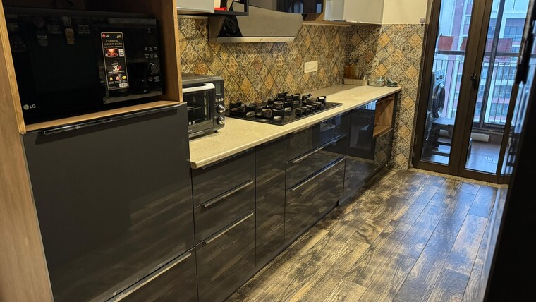 Kitchen, tata-avenida 3 Bedroom 1635 Sq.Ft. Apartment In New Town Kolkata 9190731