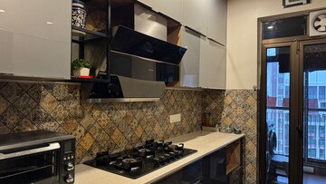 Kitchen in 3 BHK Apartment at Tata Avenida, New Town – for Sale