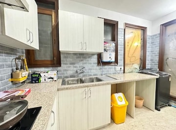 Kitchen in 3 BHK Builder Floor at Saket – for Rent