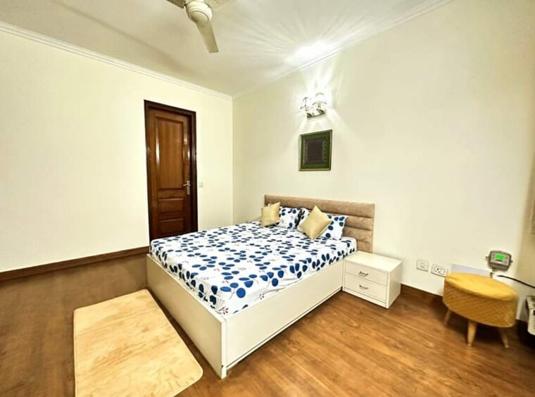 Bedroom, saket 3 Bedroom 1500 Sq.Ft. Builder Floor In Saket Delhi 9190757