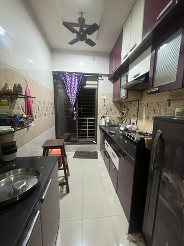 Kitchen in 1 BHK Apartment at Parsik Nagar – for Sale