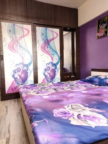 Bedroom in 2 BHK Apartment at Sahayog Complex, Manpada – for Rent