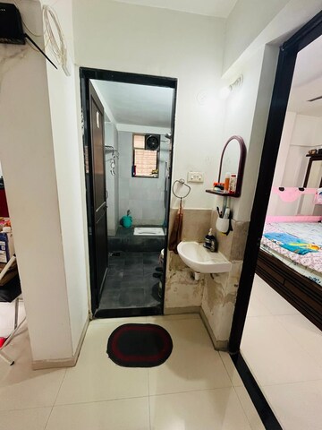 Bathroom in 2 BHK Apartment at Icon Windsor Residency, Balewadi – for Rent