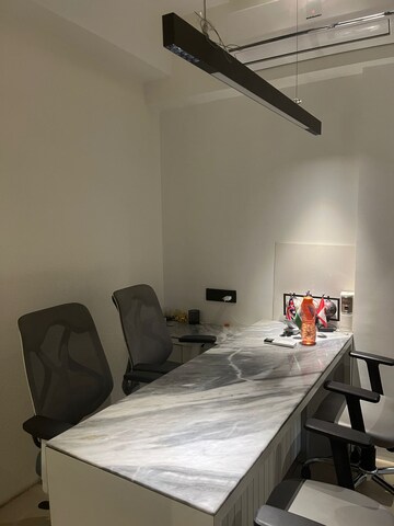 Team Area in  Office Space at Goyal Titanium Business Park, Makarba – for Rent