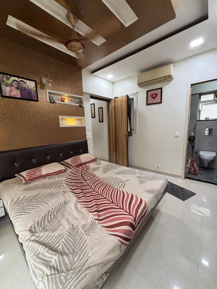 Bedroom, parsik nagar 1 Bedroom 680 Sq.Ft. Apartment In Parsik Nagar Thane 9190837