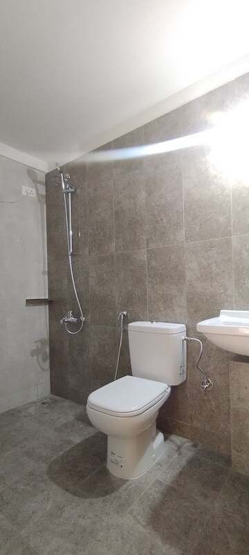 Bathroom in 3 BHK Apartment at Nanded City Sur, Nanded – for Rent