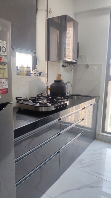 Kitchen in 2 BHK Apartment at Raymond Ten X Vibes, J K Gram – for Rent
