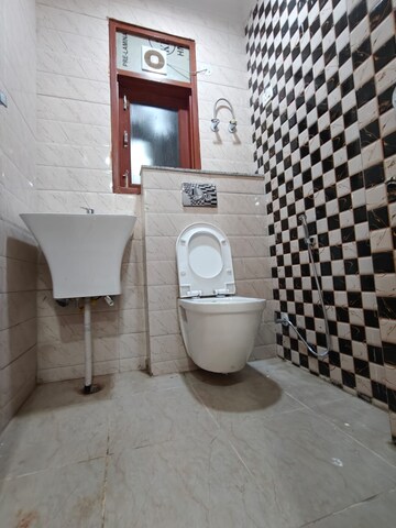 Bathroom in 1 RK Builder Floor at Saket – for Rent