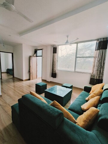 Living Room in 2 BHK Builder Floor at Saket – for Rent