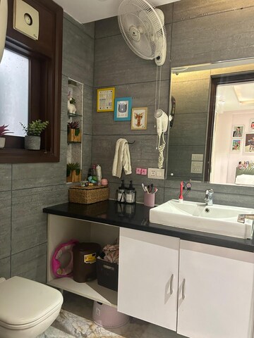 Attached Bathroom in 3 BHK Builder Floor at Hauz Khas – for Sale