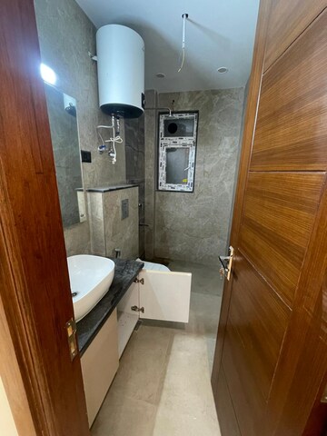 Bathroom in 3 BHK Builder Floor at Chittaranjan Park – for Rent