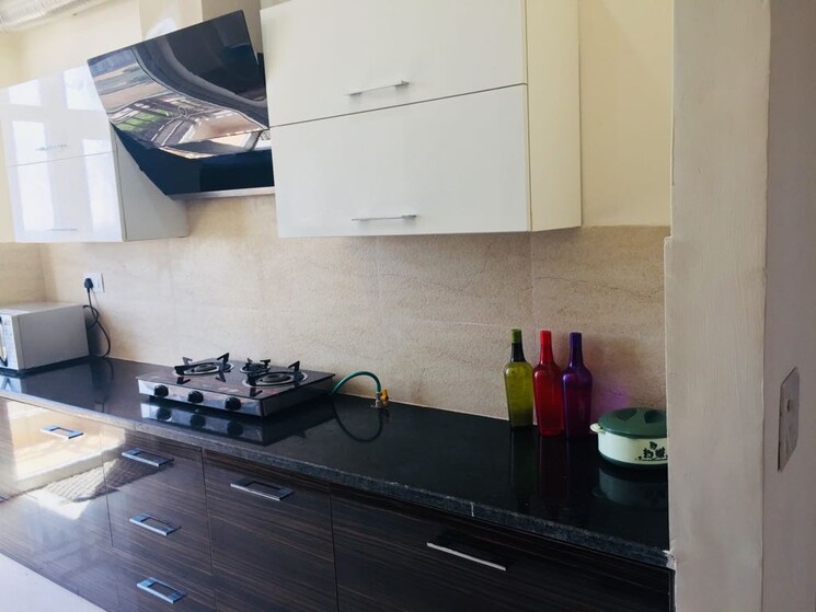 Kitchen, ambala highway 3 Bedroom 1500 Sq.Ft. Apartment In Ambala Highway Zirakpur 9191276